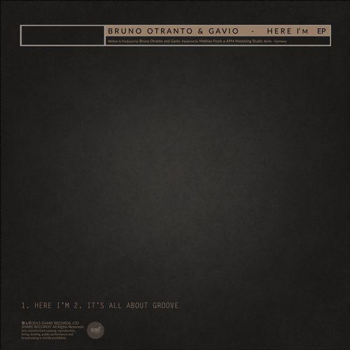 Bruno Otranto, Gavio – Here I’m EP