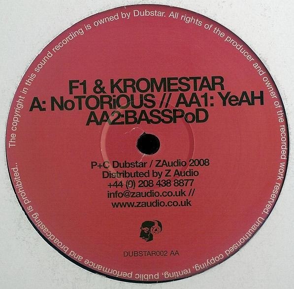 F-One & Kromestar – Notorious