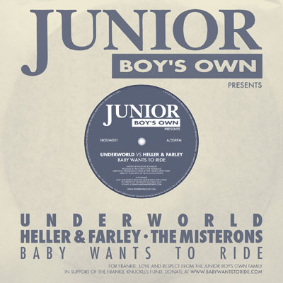 Frankie Knuckles performed by Heller & Farley & Underworld – Baby Wants To Ride