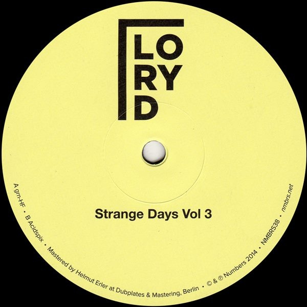 Lory D – Strange Days Vol 3