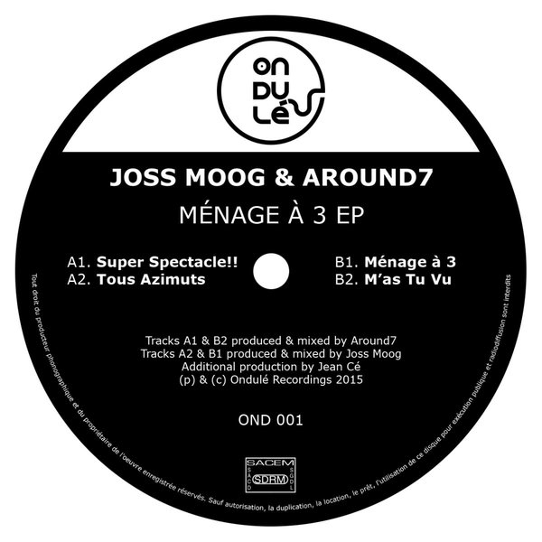 Around7 & Joss Moog – Ménage à 3