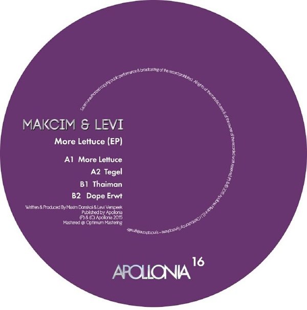 Makcim & Levi – More Lettuce