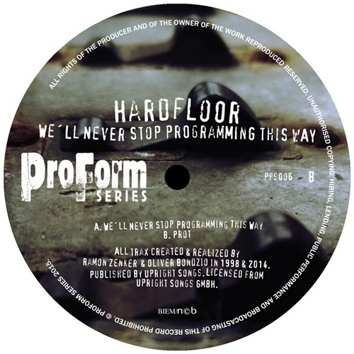 Hardfloor – We’ll Never Stop Programming This Way