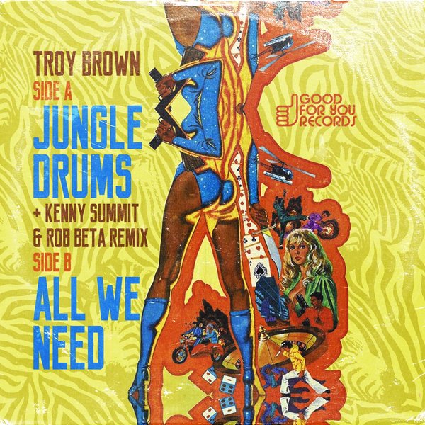 Troy Brown – Jungle Drums