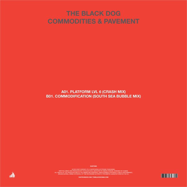 The Black Dog – Commodities & Pavement