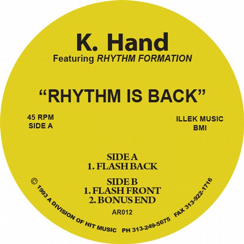 K-Hand – Rhythm Is Back