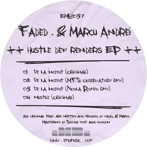 Faded. & Marcu Andrei – Hustle Def Renders EP