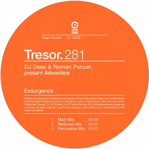 DJ Deep & Roman Poncet Present Adventice – Exsurgence