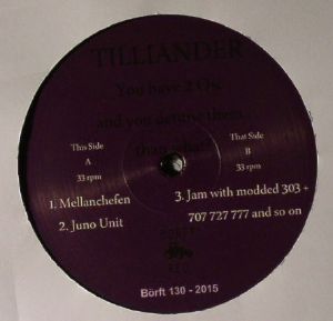 Tilliander – You Have 2 Osc & You Detune Them Than What?