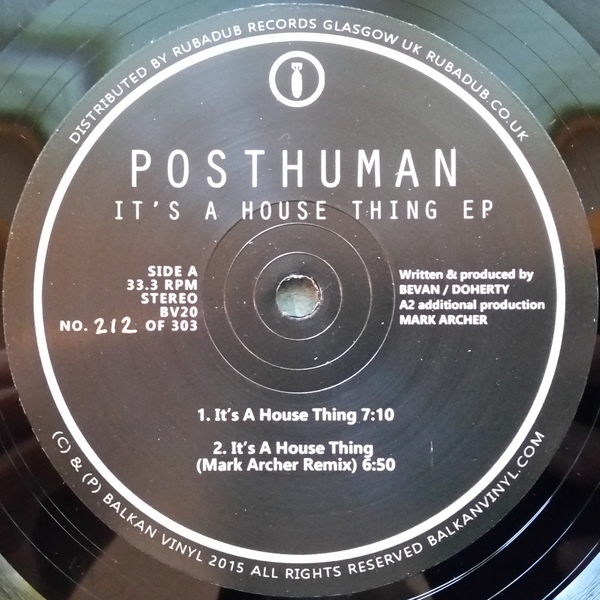 Posthuman – It’s A House Thing