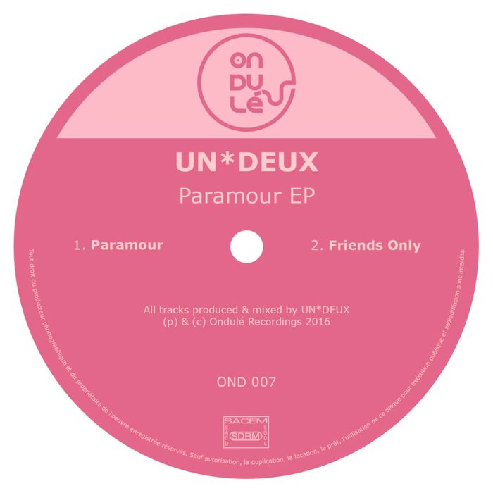 UN*DEUX – Paramour EP