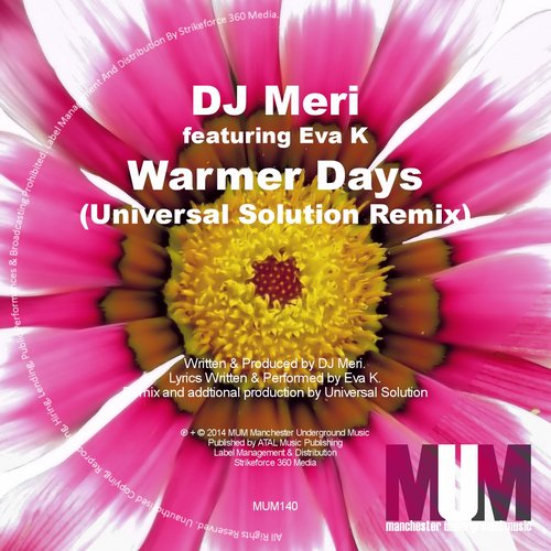 DJ Meri – Warmer Days (Universal Solution Remix)