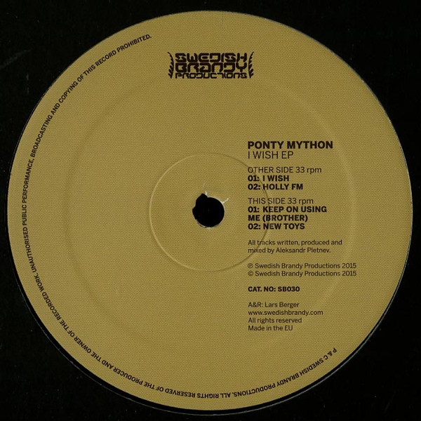 Ponty Mython – I Wish EP