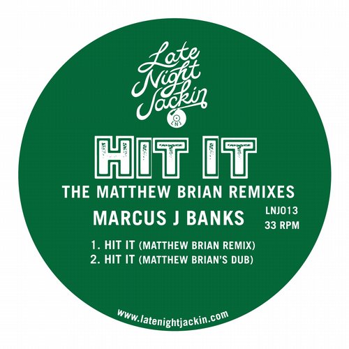 Marcus J Banks – Hit It (The Matthew Brian Remixes)
