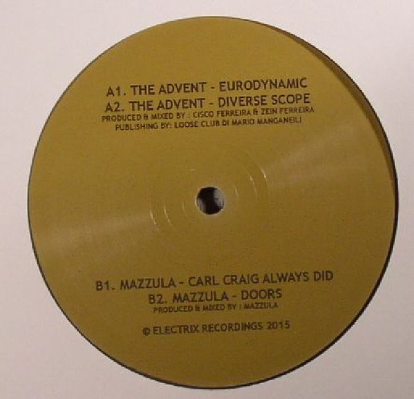 The Advent, Mazzula ‎– Electrix Shox Volume 1