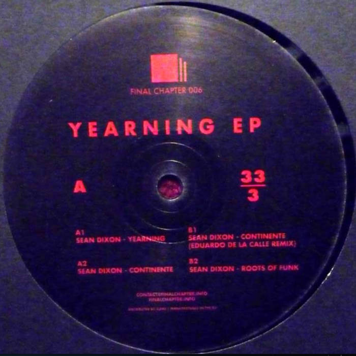 Sean Dixon – Yearning