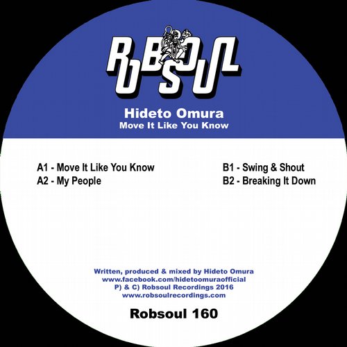 Hideto Omura – Move It Like You Know EP