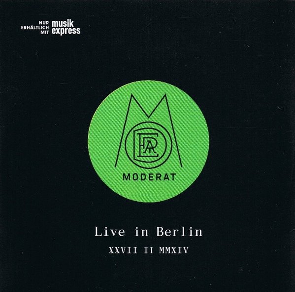 Moderat – Live In Berlin – XXVII II MMXIV