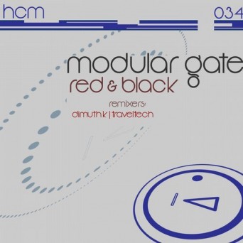 Modular Gate – Red And Black
