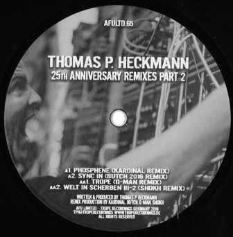 Thomas P. Heckmann – 25th Anniversary Remixes Part 2