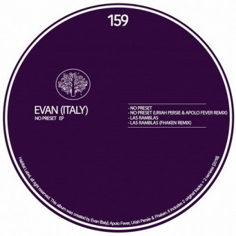 Evan (Italy) – No Preset EP