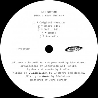 Lindstrøm – Didn’t Know Better