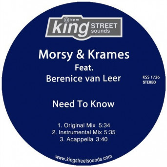 Krames, Morsy & Berenice van Leer – Need To Know