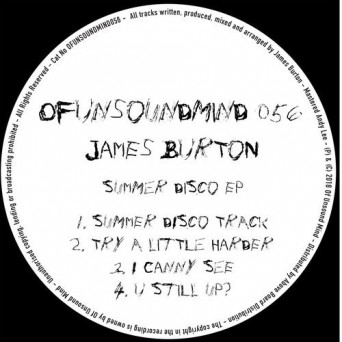 James Burton – Summer Disco EP