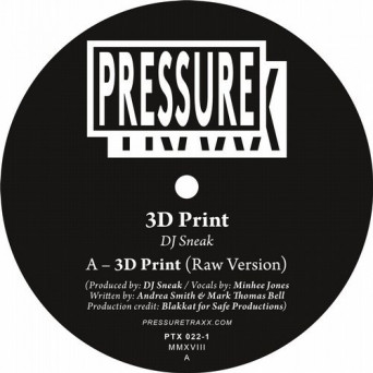 DJ Sneak – 3D Print, Part 1