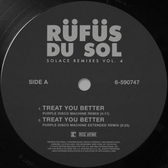 Rüfüs du sol – SOLACE REMIXES VOL. 4