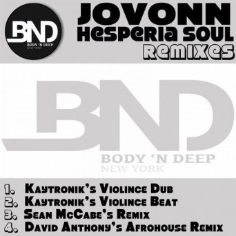 Jovonn – Hesperia Soul Remixes