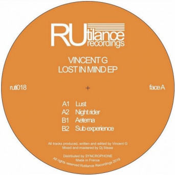 Vincent G – Lost In Mind Ep