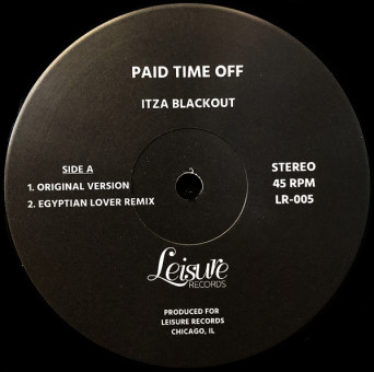 Paid Time Off – Itza Blackout