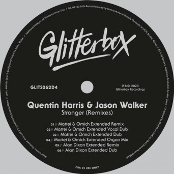 Quentin Harris – Stronger (Remixes)