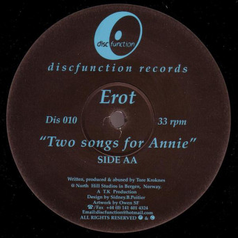 Erot ‎– Two Songs For Annie