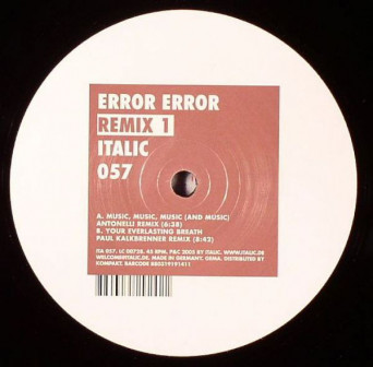 Error Error – Remix 1
