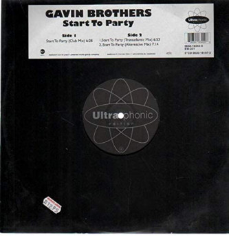 Gavin Brothers ‎– Start To Party (Remix) [VINYL]