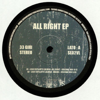 Lego Edit, Vito Lalinga, Phil Disco & Robj – Al Right EP
