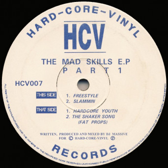 DJ Massive ‎– The Mad Skills E.P Part 1 [VINYL]