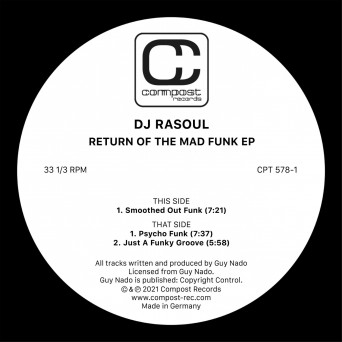 Dj RaSoul – Return of the Mad Funk EP