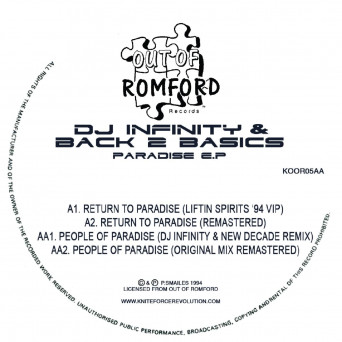 Back 2 Basics & DJ Infinity – Paradise