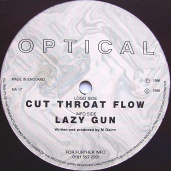 Optical ‎– Cut Throat Flow / Lazy Gun [VINYL]