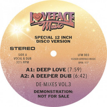 Loveface – De-Mixes Vol.3 [VINYL]
