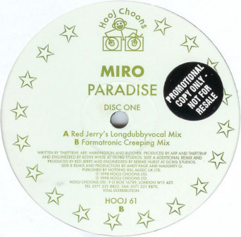 Miro – Paradise [VINYL]