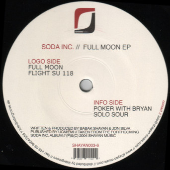 Soda Inc. – Full Moon EP [VINYL]