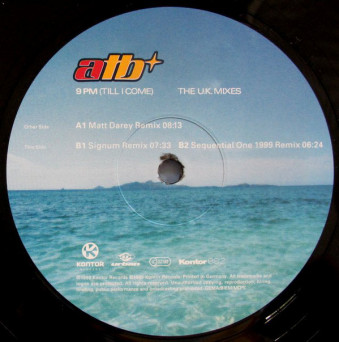 ATB – 9PM (Till I Come) (The UK Mixes) [VINYL]
