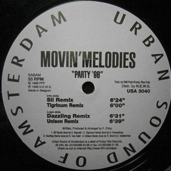 Movin’ Melodies – P.A.R.T.Y. ’96 (The Lost Remixes)