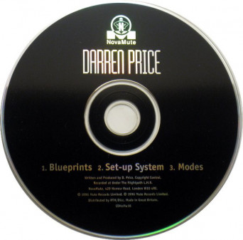 Darren Price – Blueprints [CD]