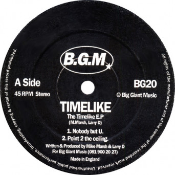 Timelike – The Timelike E.P [VINYL]