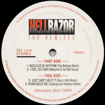 Hellrazor – The Remixes [VINYL]